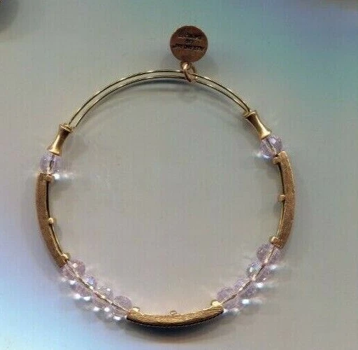 Alex & Ani pink crystal bracelet - Image 1 of 1