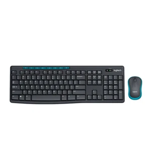 Logitech MK275 Wireless Keyboard+Mouse Combo Kit Compact USB Receiver Laptop AU - Picture 1 of 13