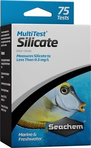 Seachem MultiTest SILICATE Liquid Water Test Kit Freshwater & Marine Aquariums - Picture 1 of 1