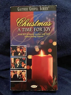 CHRISTMAS: A TIME FOR JOY - GAITHER GOSPEL SERIES - (VHS, 2001) Tested - Image 1 of 4