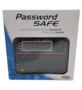 Password Keeper Safe Vault Model #595 Password Organizer New Distressed Packagin