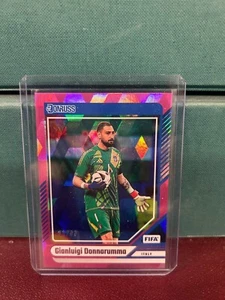 LOT (2) 2024-25 Panini Donruss Gianluca Scamacca - Gianluigi Donnarumma Pink /99 - Picture 1 of 4
