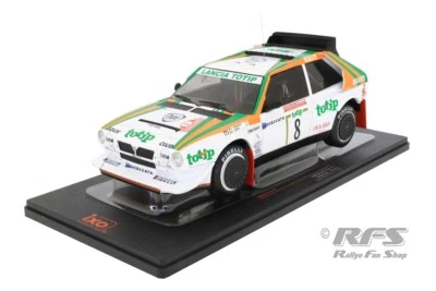 Lancia Delta S4 Rally Sanremo 1986 Cerrato Jolly Club totip 1:18 IXO 18RMC133 - Immagine 1 di 3