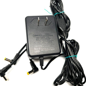 Lemax Brand Black 3 Outlet 4.5V Adapter Power Cord, Spooky Town & Other Village