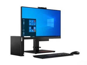LENOVO ThinkCentre M70q Gen 2 Tiny Desktop Core i7 DESK TOP 16GB RAM E - Picture 1 of 2