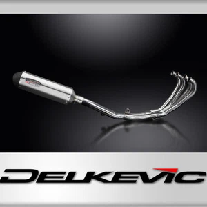 Honda CBR600F Hurricane 1987-90 Full Exhaust 4-1 13.5" X-Oval Stainless Muffler - Bild 1 von 5