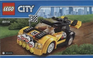 Lego City / Town # 60113 Rally Car - Bauanleitung (keine Steine!) - Bild 1 von 1