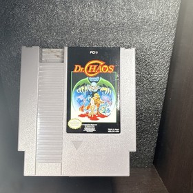 Dr Chaos NES Game Cartridge Cleaned & Tested