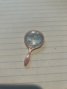 Vintage Barbie Pink 1960’s Hand Held Vanity Mirror w/ B Monogram - Picture 1 of 2