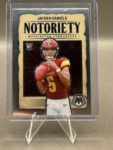 2024 Panini Mosaic - Notoriety #19 Jayden Daniels (RC) COMMANDERS - Picture 1 of 4