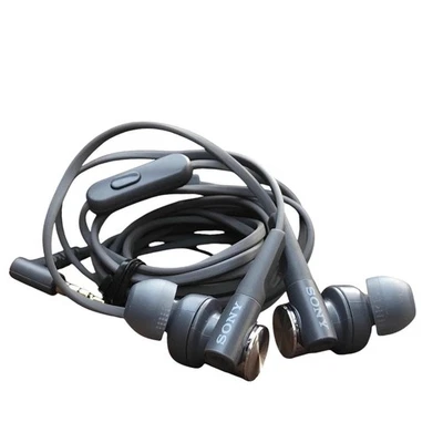 Sony EXTRA BASS Sports In-ear Headphones MDR-XB55AP -Black WITH MIC - Image 1 of 4