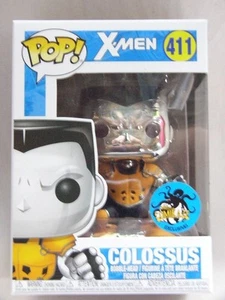 Funko Pop Vinyl X-Men Chrome Colossus 411 - Comikaze with Protector - Picture 1 of 5