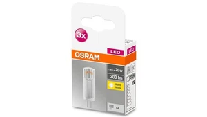 3PAK Żarówka LED G4 KAPSUŁKA 1,8W = 20W 200lm 2700K 300 12V OSRAM - Picture 1 of 1