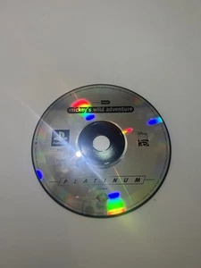 Mickey's Wild Adventure (Sony PlayStation 1, PS1) - PAL solo disco platino - Foto 1 di 2