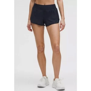Lululemon Womens Hotty Hot High Rise Lined Black Shorts 2.5" NEW Sz 4 - Picture 1 of 18