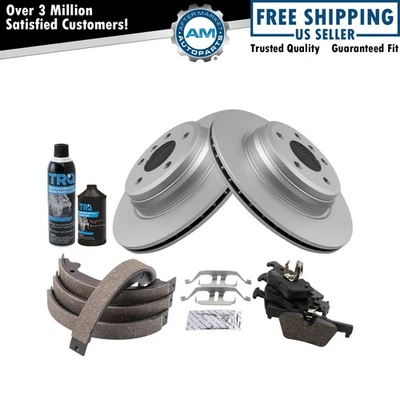 Kit de pastillas de freno trasero y rotor para BMW 428i Gran Coupé 2015 Foto 1 de 4