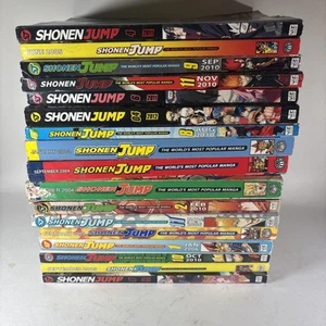 Lot Of 17 Shonen Jump Magazines Magma 2004 2005 2006 2010 2011 2012 - Picture 1 of 18