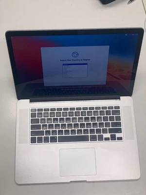 Apple Macbook Pro 15" A1398  2014 i7 250 GB SSD 16 GB RAM, Batt.100% - Bild 1 von 4