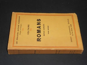 Voltaire ROMANS 1936 E.Flammarion Ed. Paris - Picture 1 of 1