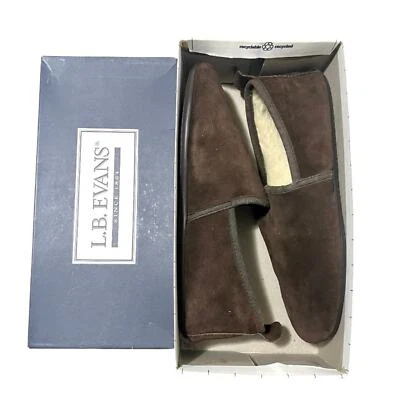 NUEVO De colección Nuevo L.B Evans Marrón Gamuza Ópera Ártica Talla 12 Foto 1 de 4
