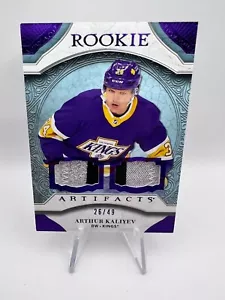 Arthur Kaliyev 2020-21 Artifacts Rookies Redemption #V Purple Dual Jersey /49 - Picture 1 of 3