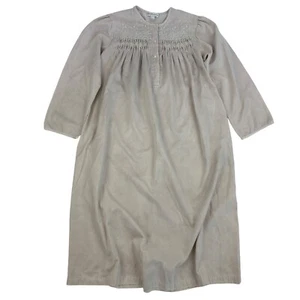 Vestido Miss Elaine House Largo Poliéster Algodón Talla M Plisado Bordado - Imagen 1 de 13