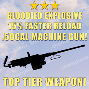 PC ⭐⭐⭐ BLOODIED EXPLOSIVE .50CAL MACHINE GUN [15% FASTER RELOAD] GOD ROLL! ⭐⭐⭐
