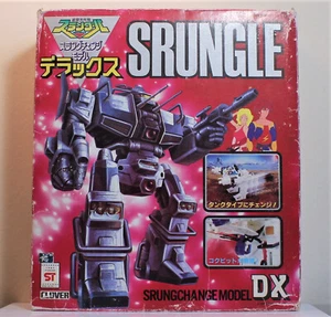SRUNGLE 'Srungchange' DX, SR Tipo Diecast Battle Mech - Completo (1983 Clover) - Imagen 1 de 12