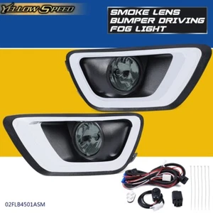 FIT FOR 2015-2020 CHEVY CHEVROLET COLORADO REPLACEMENT BUMPER DRIVING FOG LIGHTS - Picture 1 of 12