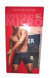 TOMMY HILFIGER MICRO BOXER BRIEFS, 3 PR, NEW IN BOX, SZ MEDIUM, #48 - Picture 1 of 5