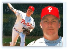 1995 Fleer Flair B Curt Schilling Philadelphia Phillies #395