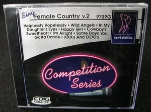 Karaoke CDG, 9709G: Sing Female Country v2: Competitor Series - Imagen 1 de 3