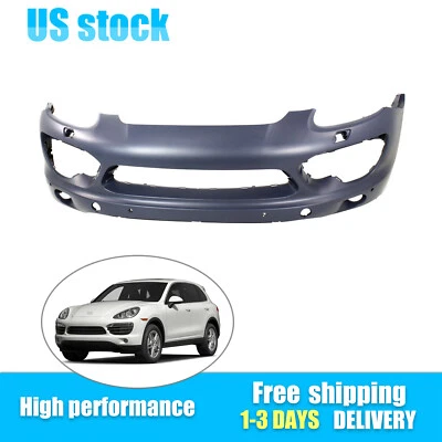 For 2011-2014 Porsche Cayenne 95850522131G2L New Front Bumper Cover Fascia - Image 1 of 4
