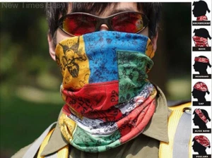 Máscara facial Prendas para la cabeza Bufanda de fideos Bandana sin costuras Tela elástica - Imagen 1 de 11
