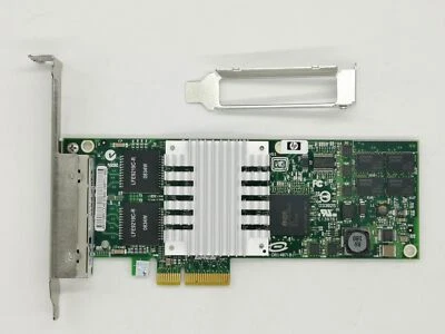 HP EXPI9404PTL NC364T Pro/1000 PT 4-Port Gigabit PCI-E Ethernet Server Adapter - Bild 1 von 4