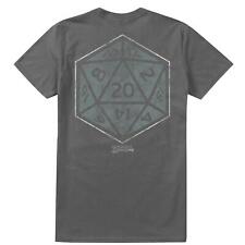 Dungeons & Dragons Mens T-shirt Critical Hit Dice Tee S-3XL Official