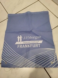 Turnbeutel Rucksack Sport Beutel JPMorgen JPMCC Schultasche hellblau - Bild 1 von 1