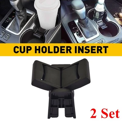 Juego de 2 divisores insertables portavasos consola central para Toyota Highlander 2014-2019 Foto 1 de 4