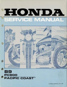 Honda Service Manual - PC800 PACIFIC COAST - 1989 - 61MR500 - Picture 1 of 4