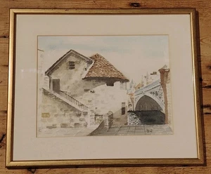 Watercolour Painting of The Barker Tower York by Reg G Jowsey - Picture 1 of 6