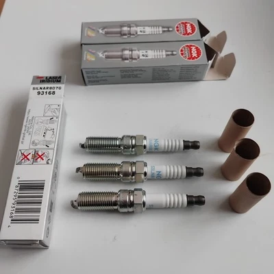 3 bujías NGK SILNAR8D7G para FORD C-MAX, FIESTA, FOCUS, PUMA, TOURNEO 2017 -  - Imagen 1 de 4