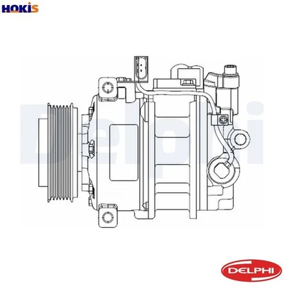 COMPRESSOR AIR CONDITIONING CS20522 FOR CAAD 2.0L 4cyl - Image 1 of 4