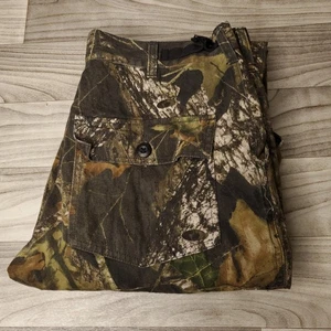 RedHead Mossy Oak Camo Cargo Pants Men's Size Medium Ripstop Drawstring - Picture 1 of 10