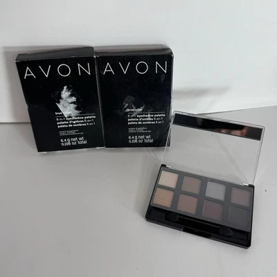 AVON TRUE COLOR  8 in 1 Eyeshadow Palette Not So Neutral Lot Of 2 - Image 1 of 4