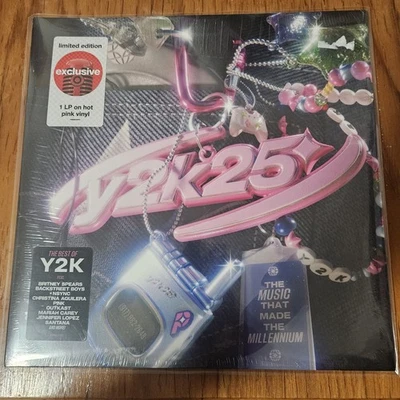 Y2K25 The Music That Made The Millenium - Hot Pink Vinyl LP Edition New Sealed - Image 1 of 2