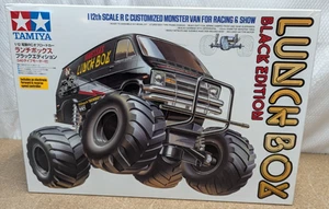 Tamiya 1:12 Electric RC Car 58546 Lunch Box Black Edition - NEW - open box - Picture 1 of 9
