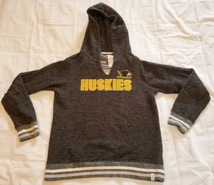 Renu Michigan Tech Huskies Hoodie Hooded Sweatshirt Womens Large - Picture 1 of 8