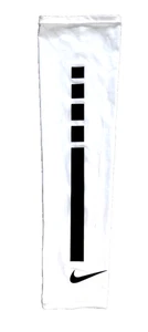 Nike White Compression Sleeve – Black Stripe – Small Stain – Athletic Arm Sleeve - Picture 1 of 3