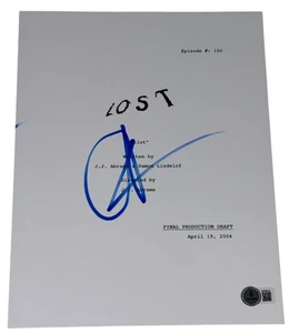 JJ Abrams Signed Autograph Lost "Pilot" Full TV Episode Script Beckett BAS - Picture 1 of 2