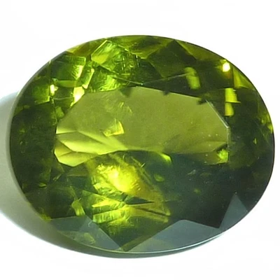 OptimaGem USA Natural Peridot Oval 12.5x10mm 5.7ct Arizona (Truth since 1989) - Image 1 of 4